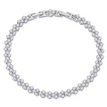 Eternal Blossom Pavé Tennis Bracelet