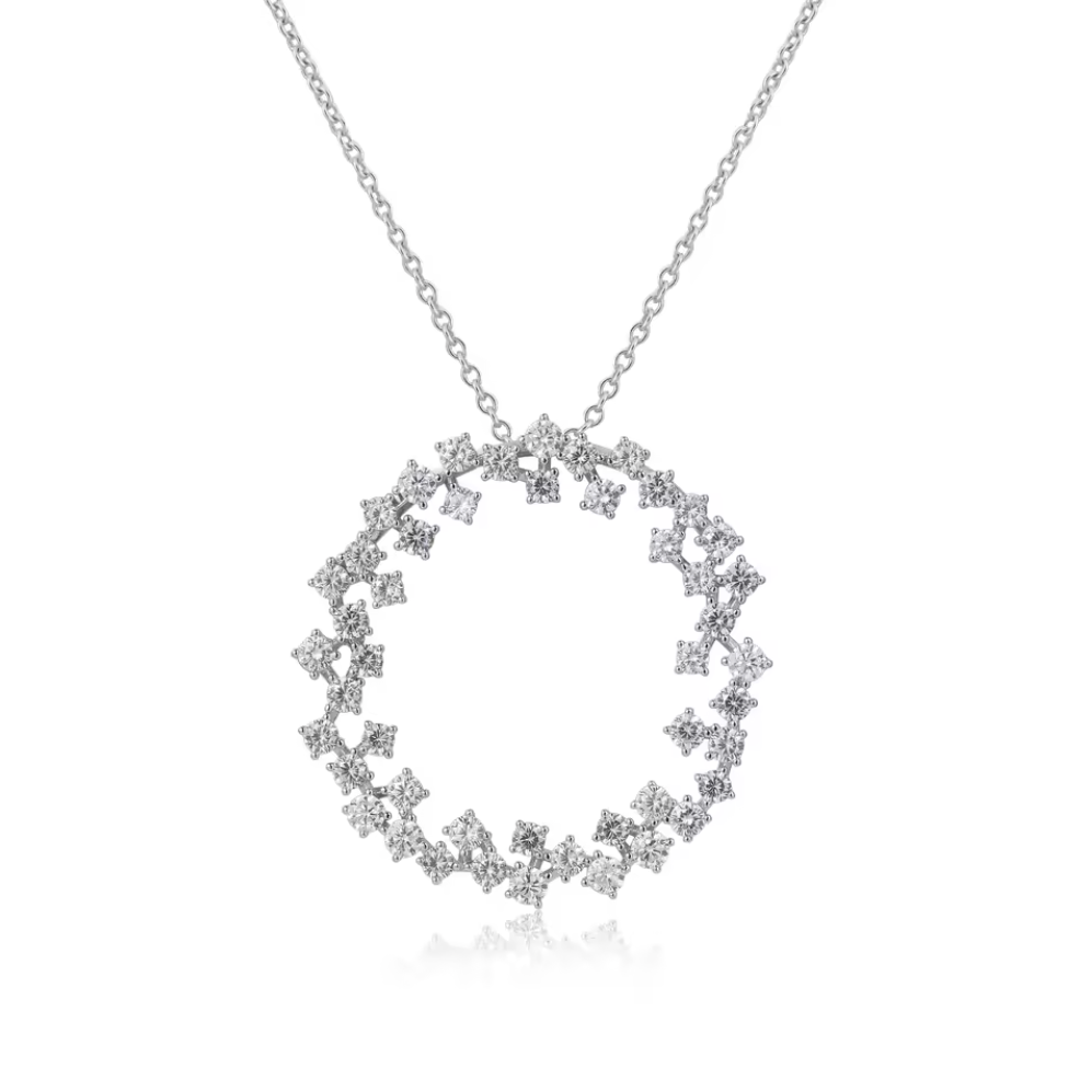 Stardust Circle Necklace