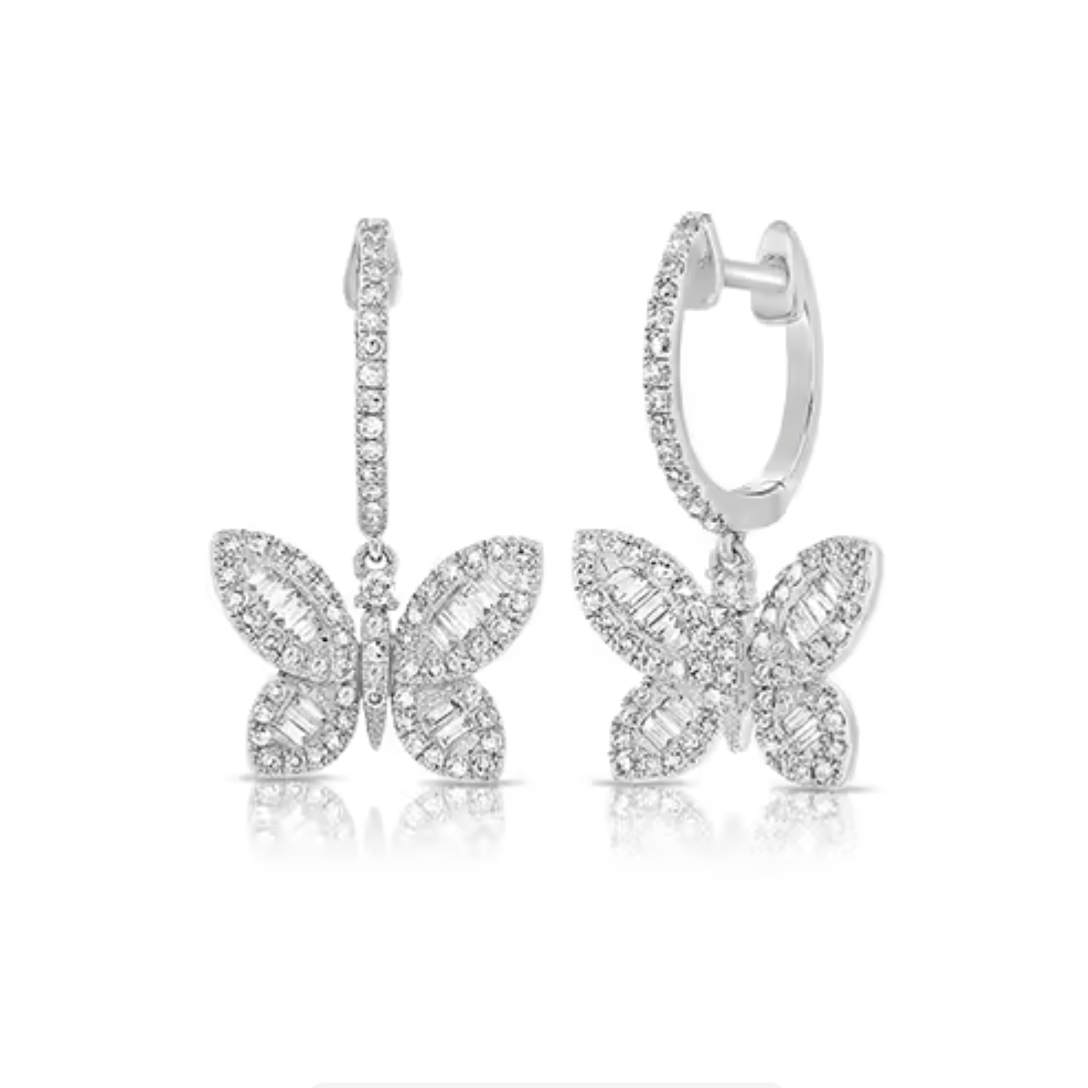 Butterfly Huggie Drops